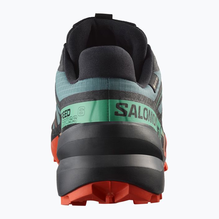 Salomon Speedcross 6 GTX ανδρικά αθλητικά παπούτσια για τρέξιμο north atlantic/black/cherry tomato 3