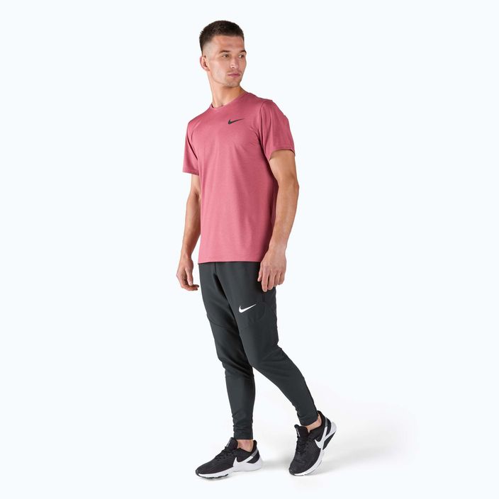 Ανδρικό μπλουζάκι προπόνησης Nike Hyper Dry Top ροζ CZ1181-690 2
