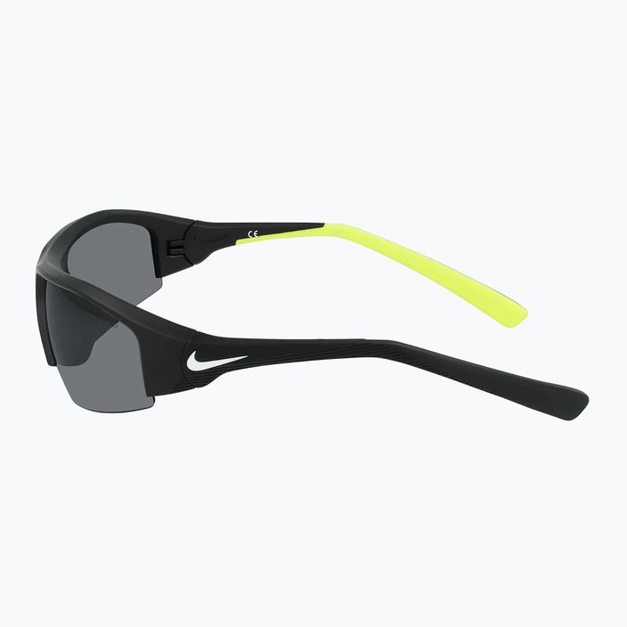 Γυαλιά ηλίου Nike Skylon Ace 22 μαύρο/λευκό/γκρι με ασημένιο φακό λάμψης 6