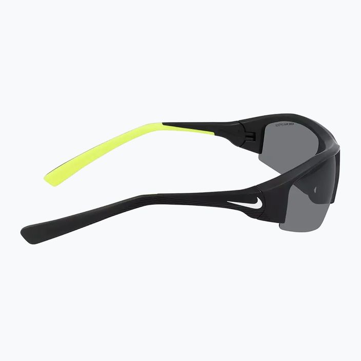 Γυαλιά ηλίου Nike Skylon Ace 22 μαύρο/λευκό/γκρι με ασημένιο φακό λάμψης 7