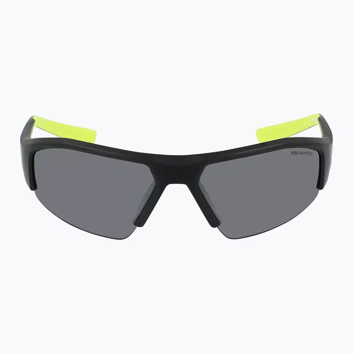 Γυαλιά ηλίου Nike Skylon Ace 22 μαύρο/λευκό/γκρι με ασημένιο φακό λάμψης 8