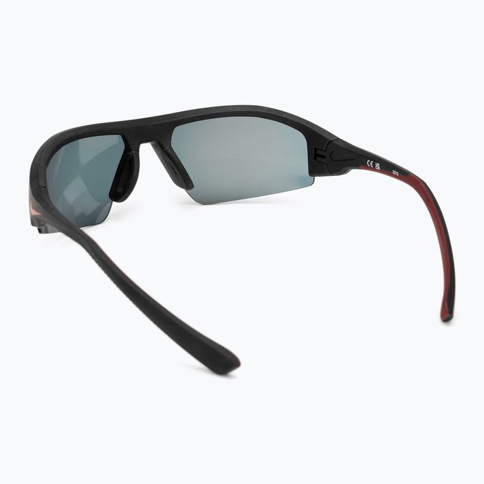 Γυαλιά ηλίου Nike Skylon Ace 22 ματ μαύρο/γκρι με κόκκινο καθρέφτη 2