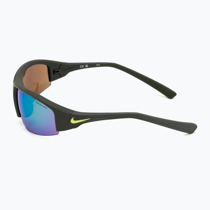 Nike Skylon Ace 22 ματ γυαλιά ηλίου sequoia/καφέ με πράσινο καθρέφτη 4
