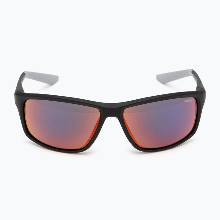 Γυαλιά ηλίου Nike Adrenaline 22 μαύρο ματ/χρώμα πεδίου 3