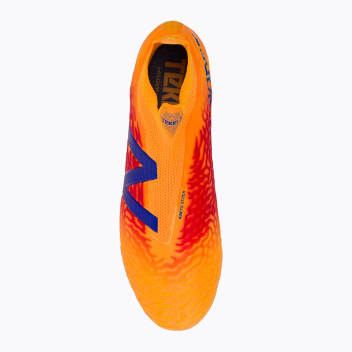 New Balance Tekela V3+ Pro SG ανδρικά ποδοσφαιρικά παπούτσια πορτοκαλί MST1SD35.D.080 6