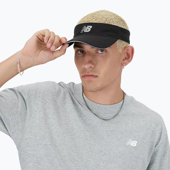 New Balance Performance Visor μαύρο 4