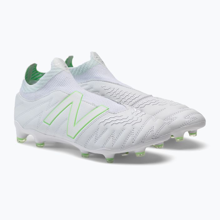 New Balance Tekela V3+ Pro Leather FG ποδοσφαιρικά παπούτσια λευκά MSTKFW35.D.085 4