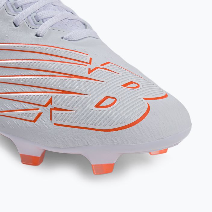 New Balance ανδρικά ποδοσφαιρικά παπούτσια Furon V6+ Pro Leather FG λευκό MSFKFW65.D.080 7