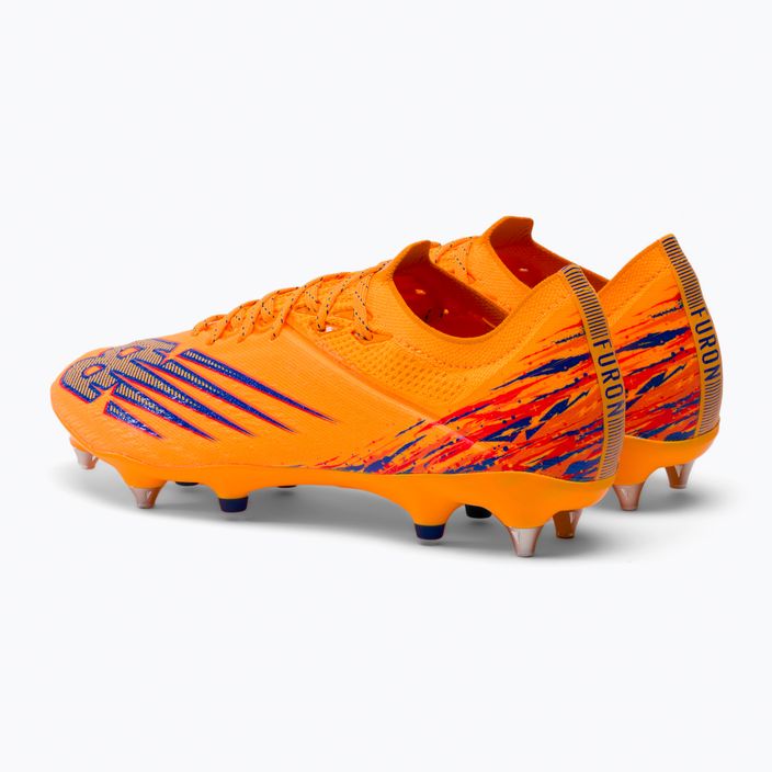 New Balance ποδοσφαιρικά παπούτσια Furon V6+ Pro SG πορτοκαλί MSF1SA65.D.080 3