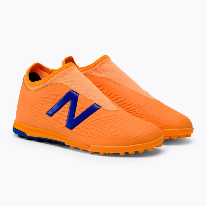New Balance Tekela V3+ Magique TF παιδικά ποδοσφαιρικά παπούτσια πορτοκαλί JST3TD35.M.055 4