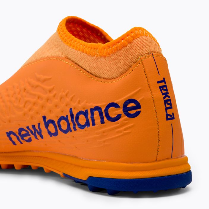 New Balance Tekela V3+ Magique TF παιδικά ποδοσφαιρικά παπούτσια πορτοκαλί JST3TD35.M.055 8