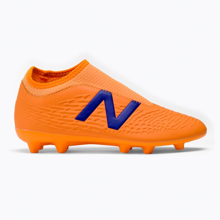 Παιδικά ποδοσφαιρικά παπούτσια New Balance Tekela V3+ Magique FG πορτοκαλί JST3FD35.M.045 2