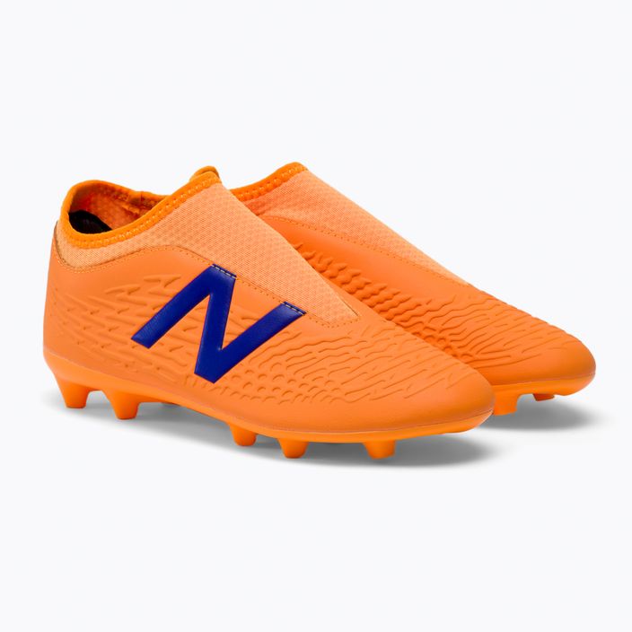 Παιδικά ποδοσφαιρικά παπούτσια New Balance Tekela V3+ Magique FG πορτοκαλί JST3FD35.M.045 4