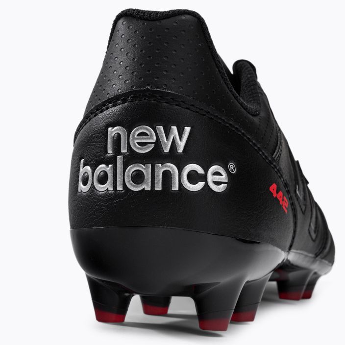 New Balance 442 V2 Team FG ανδρικά ποδοσφαιρικά παπούτσια μαύρα MS42FBK2.D.075 8