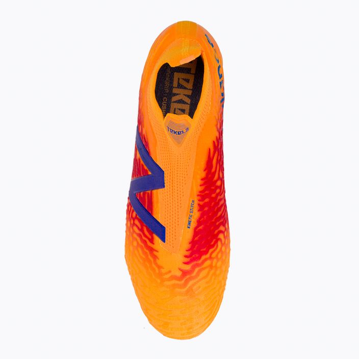 New Balance ανδρικά ποδοσφαιρικά παπούτσια Tekela V3+ Pro FG πορτοκαλί MST1FD35.D.080 6