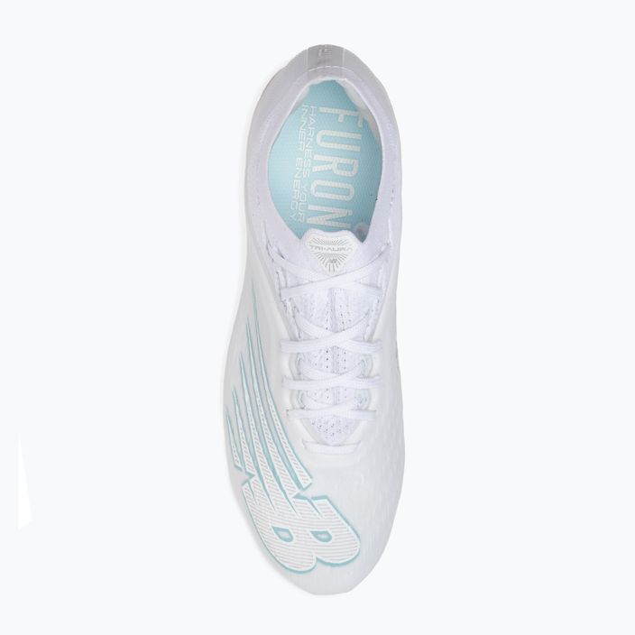 New Balance Furon V7 Pro FG ποδοσφαιρικά παπούτσια λευκά MSF1FC65.D.075 6