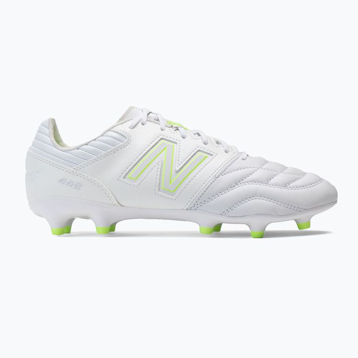 New Balance 442 V2 Pro FG ανδρικά ποδοσφαιρικά παπούτσια λευκό MS41FWW2.D.085 2