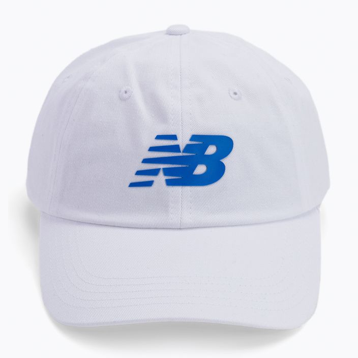 Γυναικείο καπέλο New Balance 6 Panel Curved Brim Snap Back λευκό NBLAH13010WT.OSZ 4