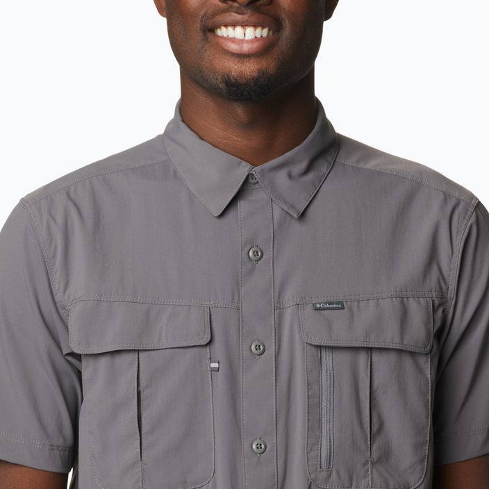 Columbia Newton Ridge II σκούρο γκρι ανδρικό πουκάμισο 2030681 4
