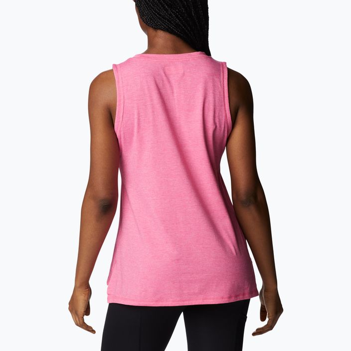 Columbia γυναικείο πουκάμισο πεζοπορίας Sun Trek Tank ροζ 1931732656 2