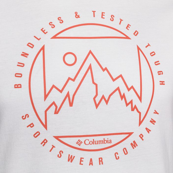 Columbia Rapid Ridge Graphic ανδρικό πουκάμισο trekking λευκό 1888813111 3