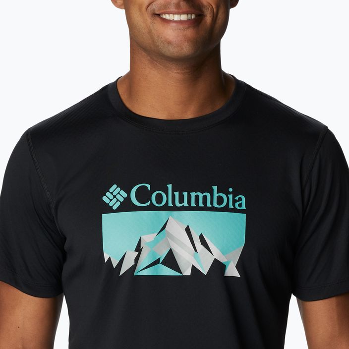 Columbia Zero Rules Grph ανδρικό πουκάμισο trekking μαύρο 1533291019 4