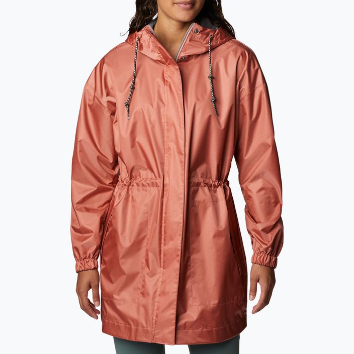Columbia Splash Side γυναικείο μπουφάν βροχής πορτοκαλί 1931651 6