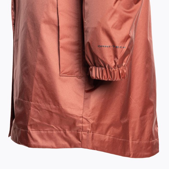 Columbia Splash Side γυναικείο μπουφάν βροχής πορτοκαλί 1931651 4