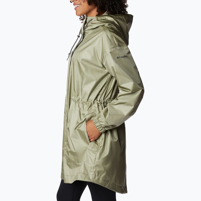 Columbia Splash Side γυναικείο μπουφάν βροχής πράσινο 1931651 10