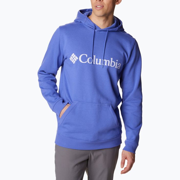 Columbia CSC Basic Logo II ανδρικό trekking φούτερ μοβ 1681664546