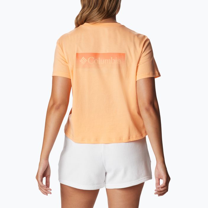 Columbia γυναικείο North Cascades Cropped πορτοκαλί πουκάμισο για πεζοπορία 1930051826 2