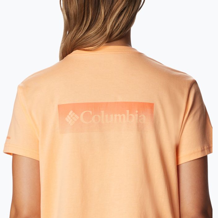 Columbia γυναικείο North Cascades Cropped πορτοκαλί πουκάμισο για πεζοπορία 1930051826 5