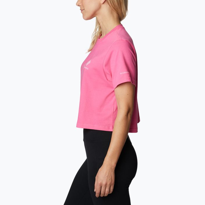 Columbia North Cascades Cropped ροζ γυναικείο πουκάμισο πεζοπορίας 1930051656 3