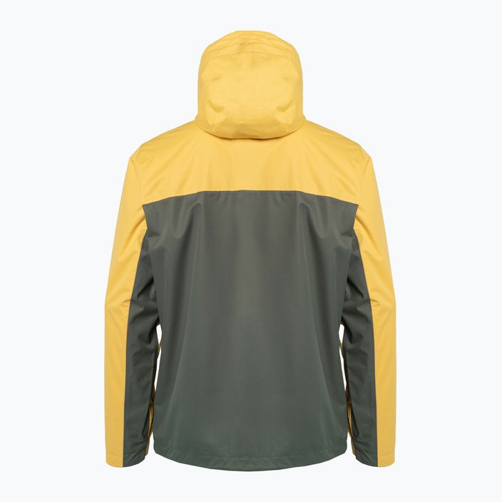 Columbia ανδρικό μπουφάν βροχής Hikebound κίτρινο-πράσινο 1988621 2