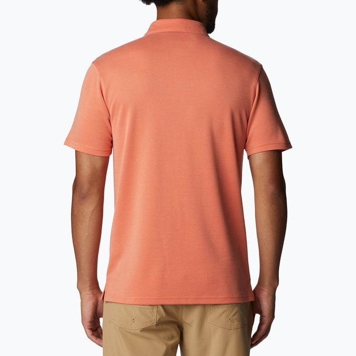 Columbia Nelson Point ανδρικό πουκάμισο πόλο πορτοκαλί 1772721849 2