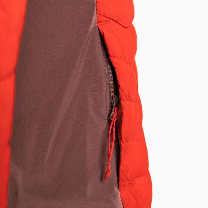 Columbia Powder Pass Hooded ανδρικό υβριδικό μπουφάν με κουκούλα κόκκινο 1773271839 12