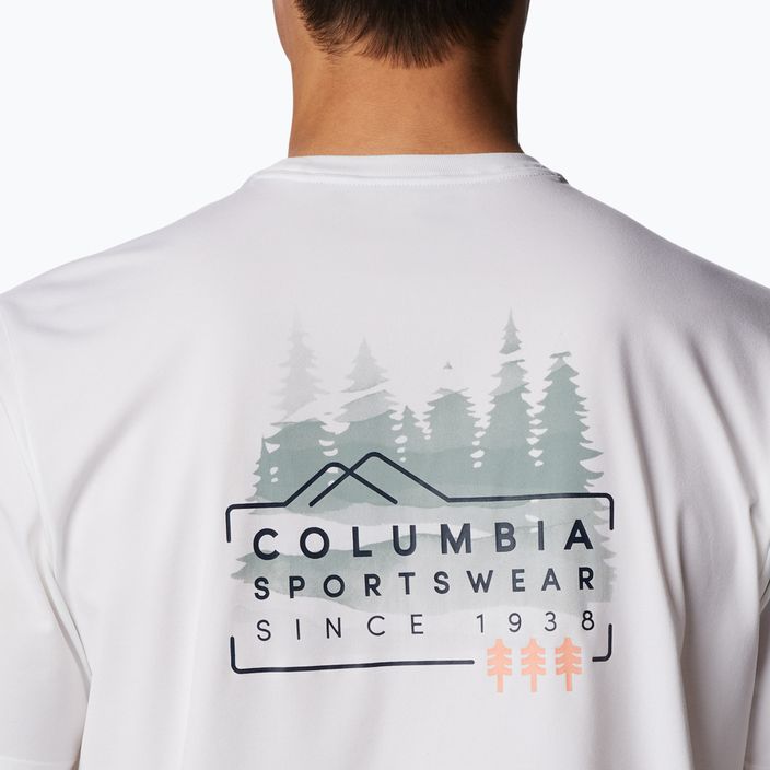 Columbia Legend Trail ανδρικό πουκάμισο trekking λευκό 2036533 5