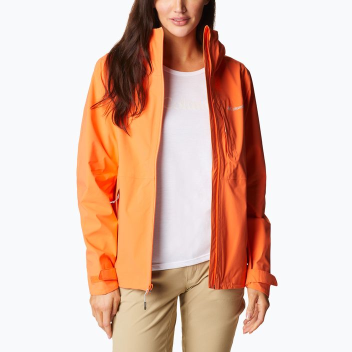 Columbia γυναικείο μπουφάν βροχής Omni-Tech Ampli-Dry πορτοκαλί 1938973853 4