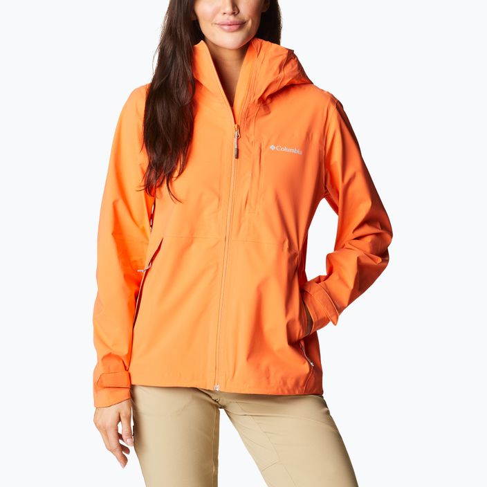 Columbia γυναικείο μπουφάν βροχής Omni-Tech Ampli-Dry πορτοκαλί 1938973853 6