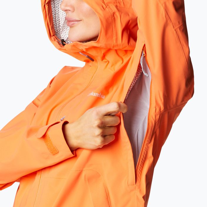 Columbia γυναικείο μπουφάν βροχής Omni-Tech Ampli-Dry πορτοκαλί 1938973853 11