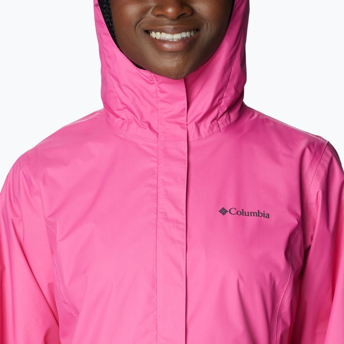 Columbia Arcadia II γυναικείο μπουφάν βροχής ροζ 1534115656 6