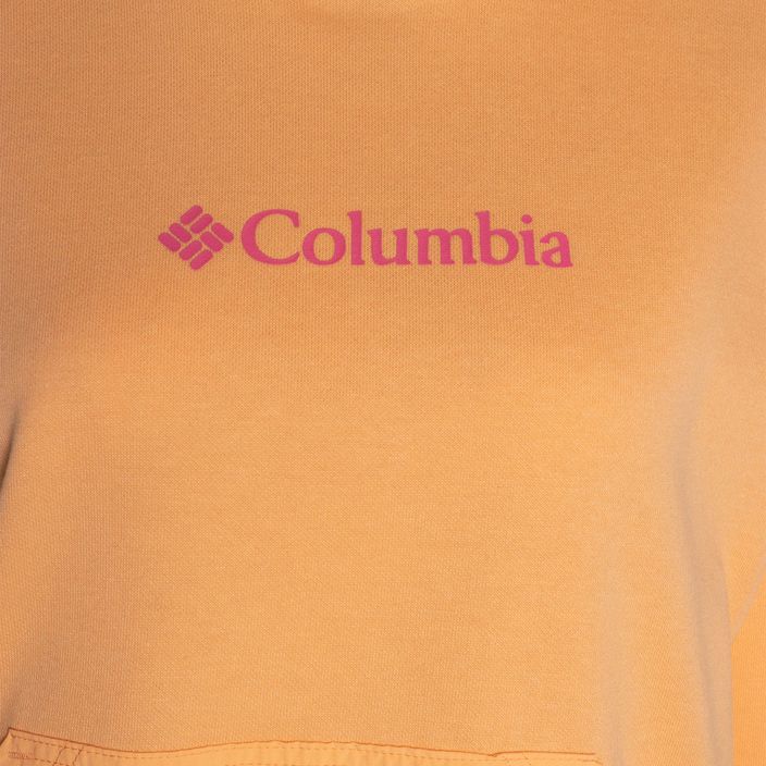 Γυναικείο Columbia Logo III French Terry trekking φούτερ πορτοκαλί 2032871812 7