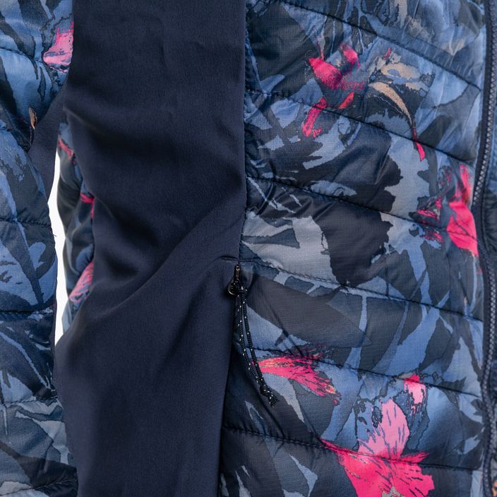 Columbia Powder Pass Hooded γυναικείο υβριδικό μπουφάν με κουκούλα μπλε 1773211471 10