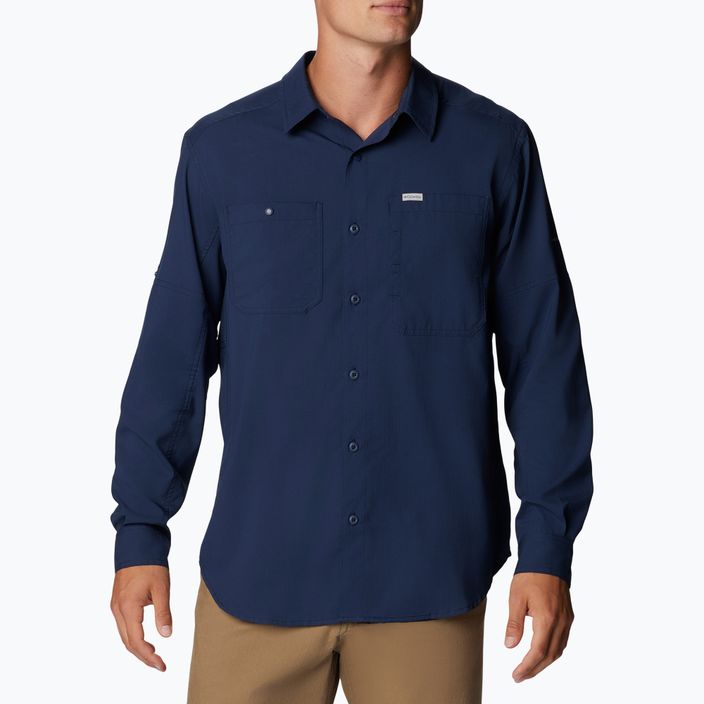 Columbia Silver Ridge Utility Lite ανδρικό πουκάμισο navy blue 2012932464