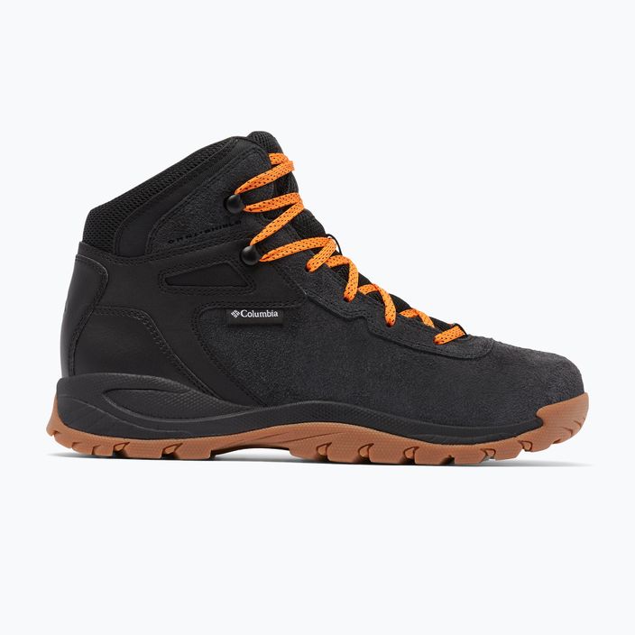 Columbia Newton Ridge BC ανδρικές μπότες πεζοπορίας μαύρο/φωτεινό πορτοκαλί 11