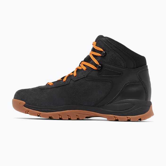 Columbia Newton Ridge BC ανδρικές μπότες πεζοπορίας μαύρο/φωτεινό πορτοκαλί 12