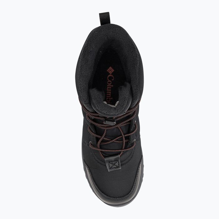 Columbia FAIRBANKS Omni-Heat Νεανικές μπότες πεζοπορίας μαύρο/κόκκινο χρώμα 6