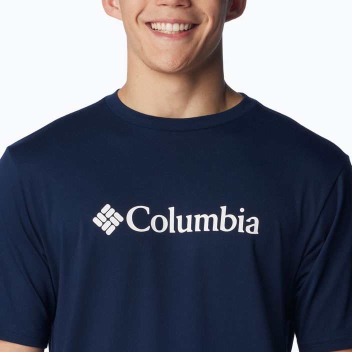 Columbia CSC Basic Logo ανδρικό t-shirt collegiate navy/csc retro logo 4