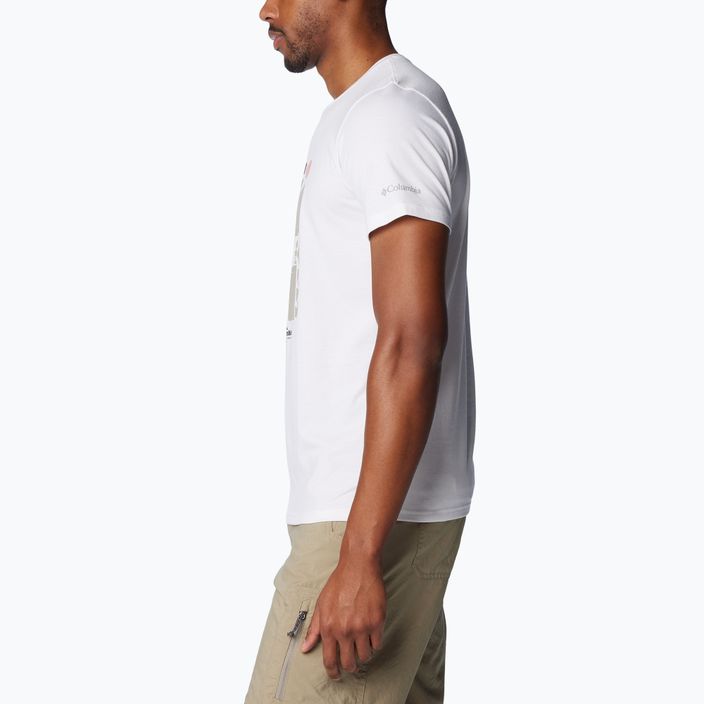 Columbia ανδρικό πουκάμισο πεζοπορίας Sun Trek Short λευκό/simple gorge 4