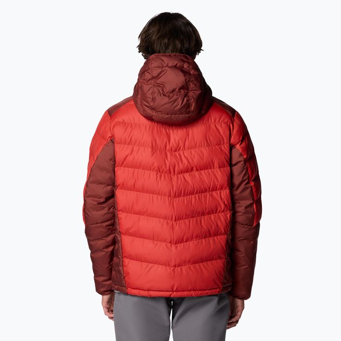 Columbia Labyrinth Loop II Hooded sail red/ spice ανδρικό μπουφάν με κουκούλα 3